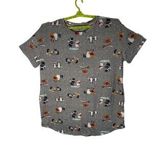 Winter Holiday Nightshirt Women's 2X-3X Secret Treasures Recycled Polyester